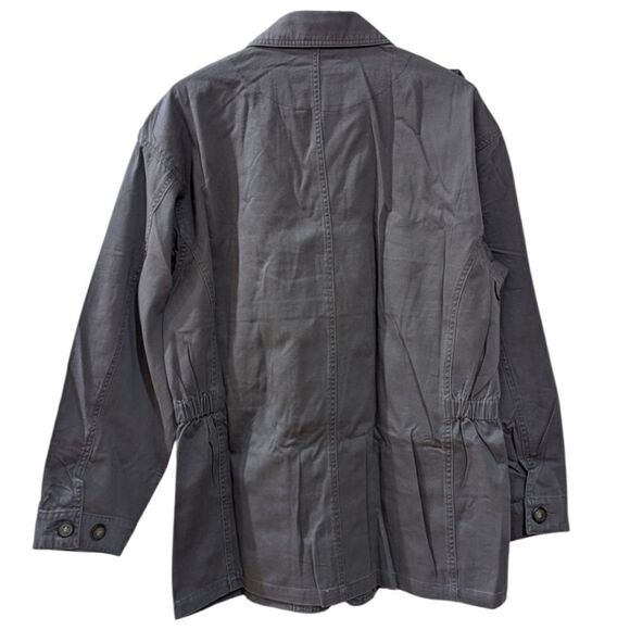 VTG North Bay Men's Medium 100% Cotton Military Utility Field Jacket in Grey NWT - Picture 2 of 6